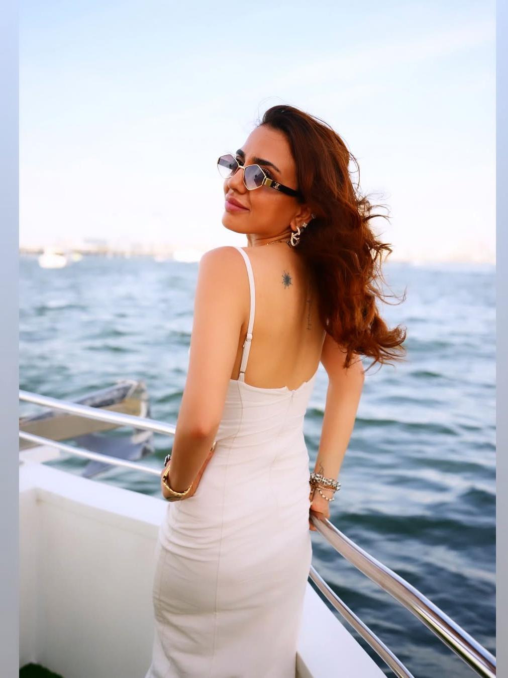 Spaghetti Strap Hollow-Out Cutout Dress