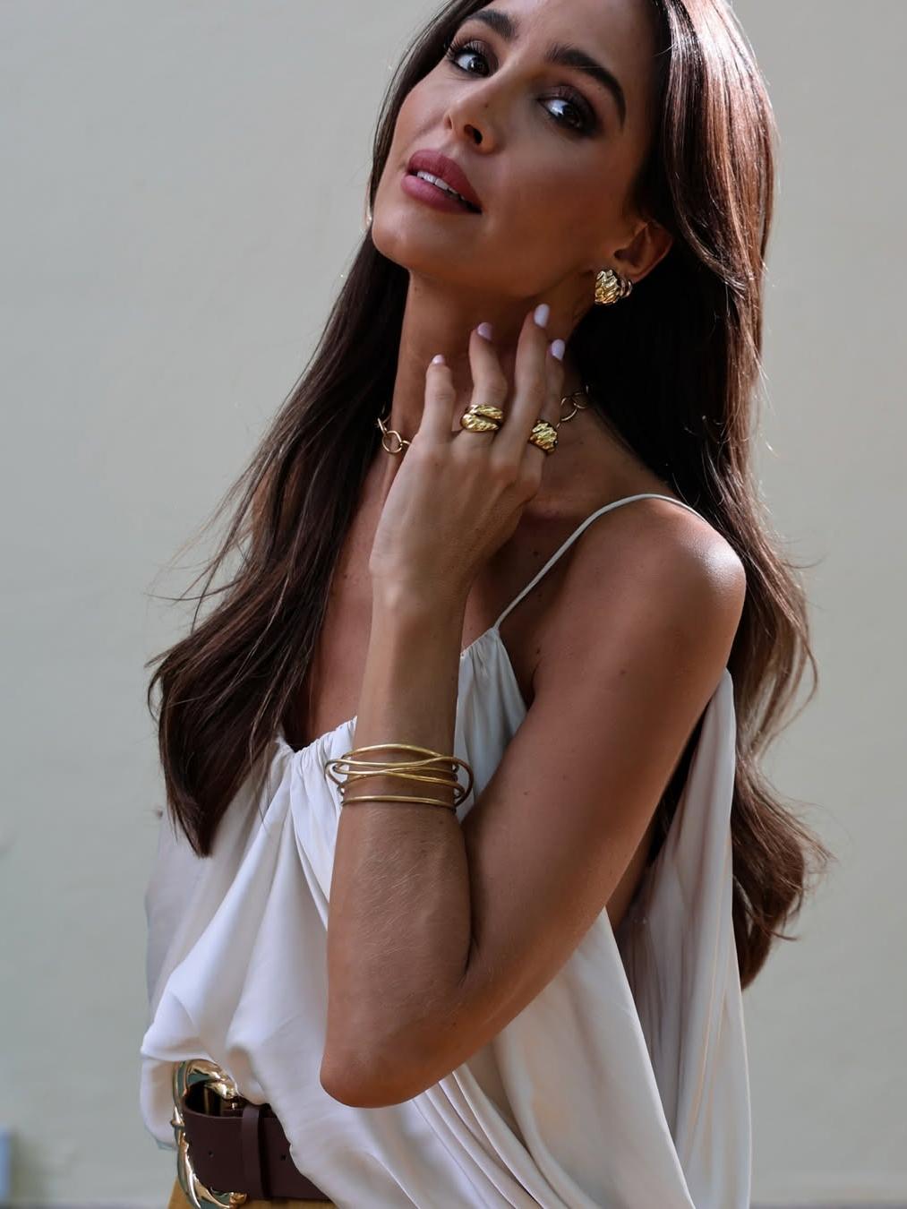 Spaghetti Strap Ruffle  Loose Top