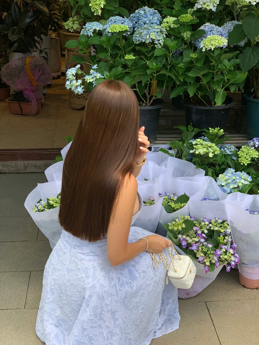 Jacquard Print Halterneck Maxi Dress