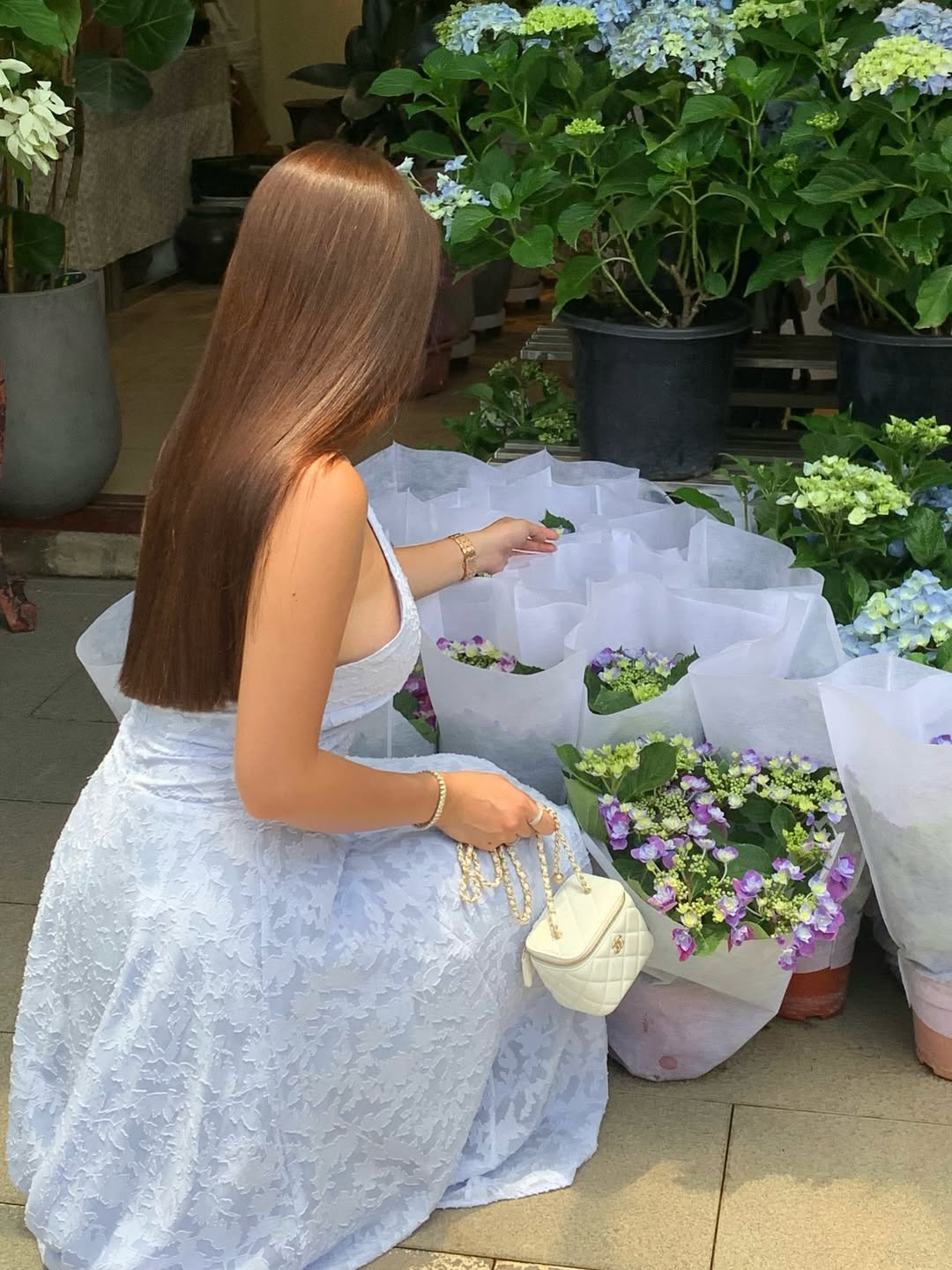 Jacquard Print Halterneck Maxi Dress