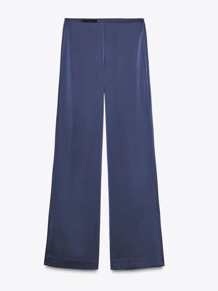 Bandeau Top & Wide Leg Pants Coord Set