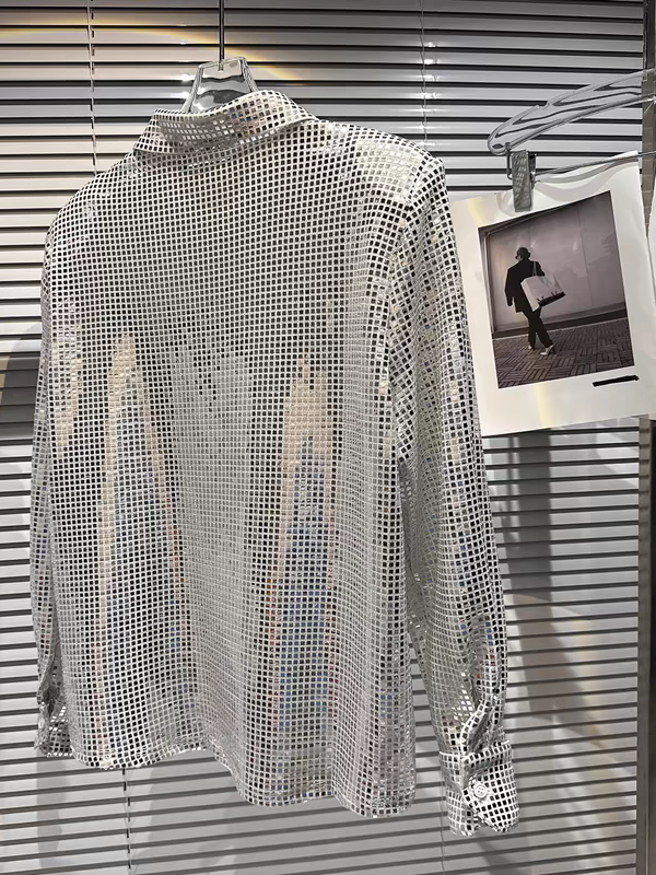 Metallic Shiny Shirt