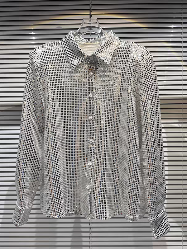Metallic Shiny Shirt