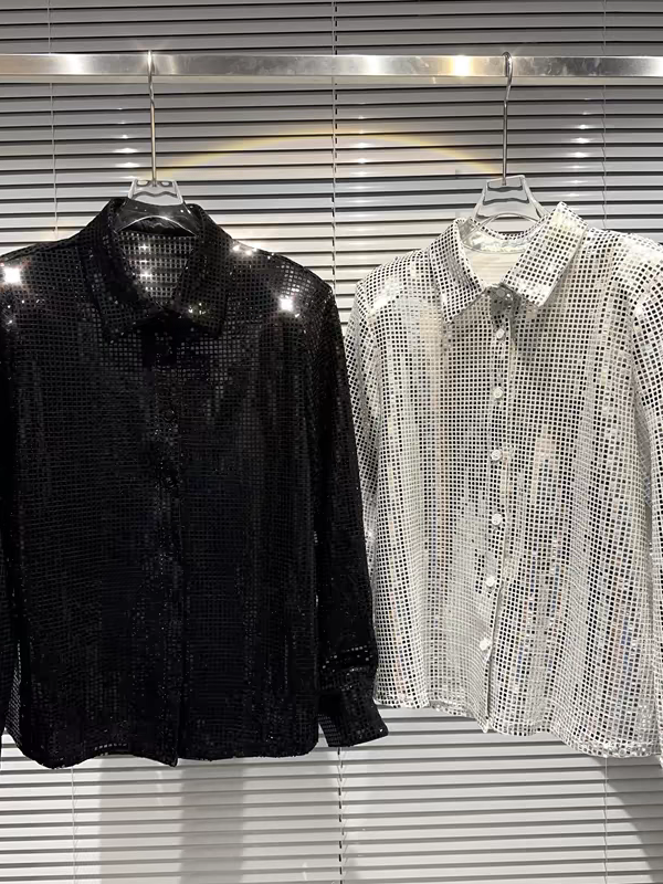 Metallic Shiny Shirt