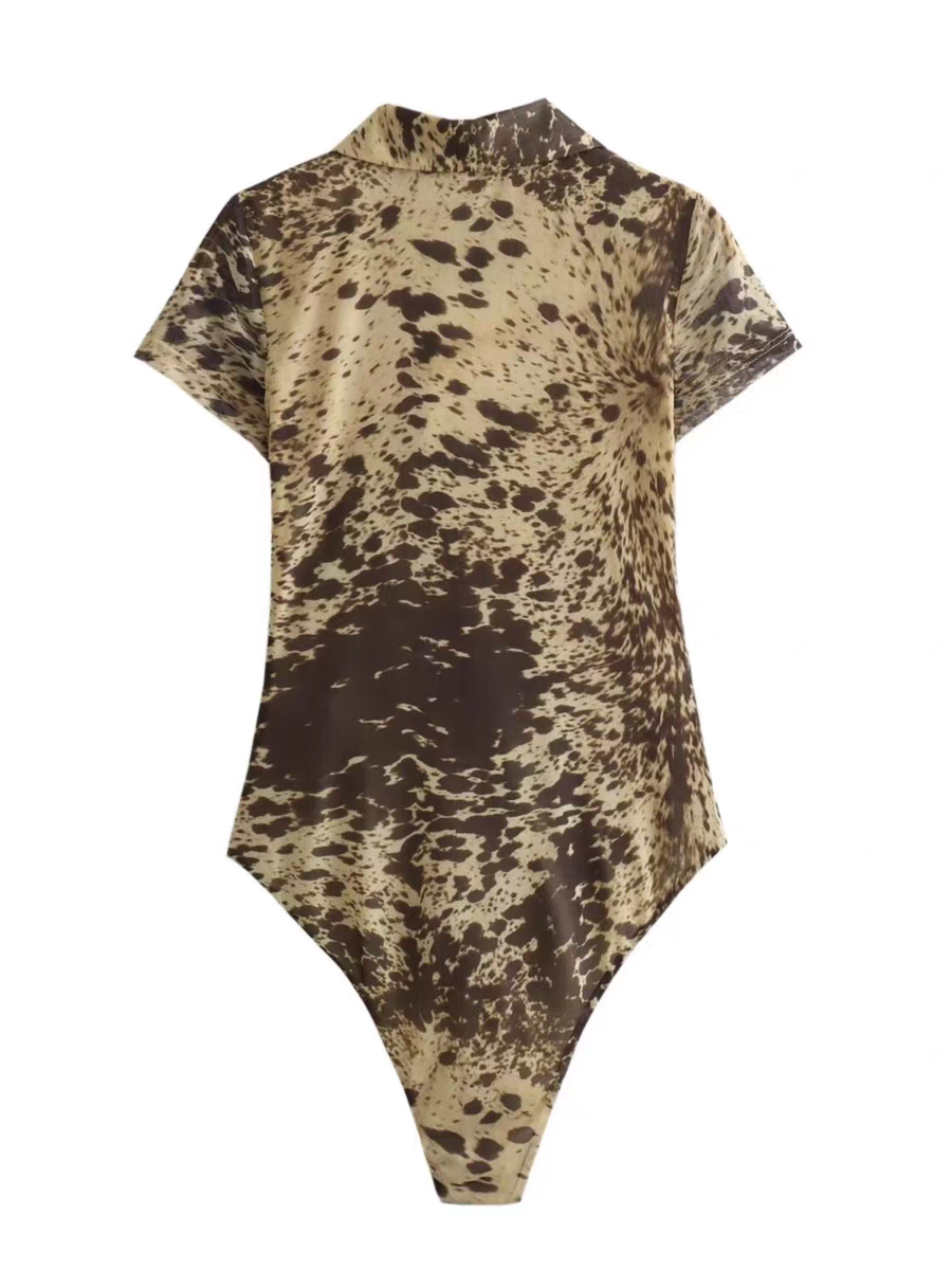 Animal Print Bodysuit