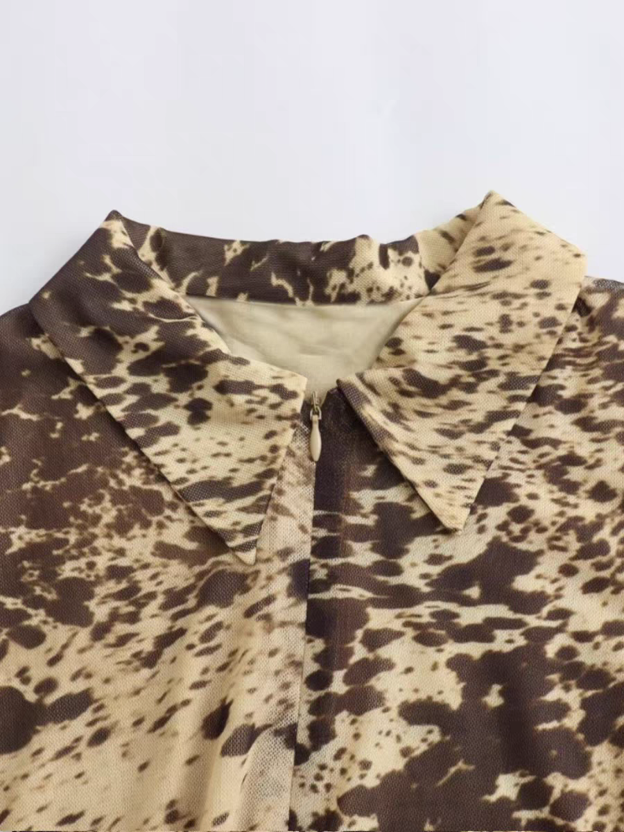 Animal Print Bodysuit