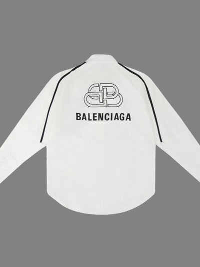 BA Black & White FIFI Print Oversized Fit Shirt
