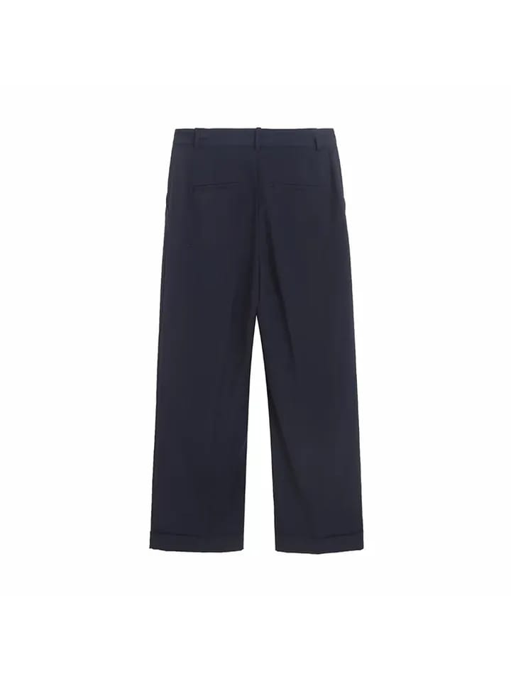 Crop Blazer & Wide Leg Pants Coord Set