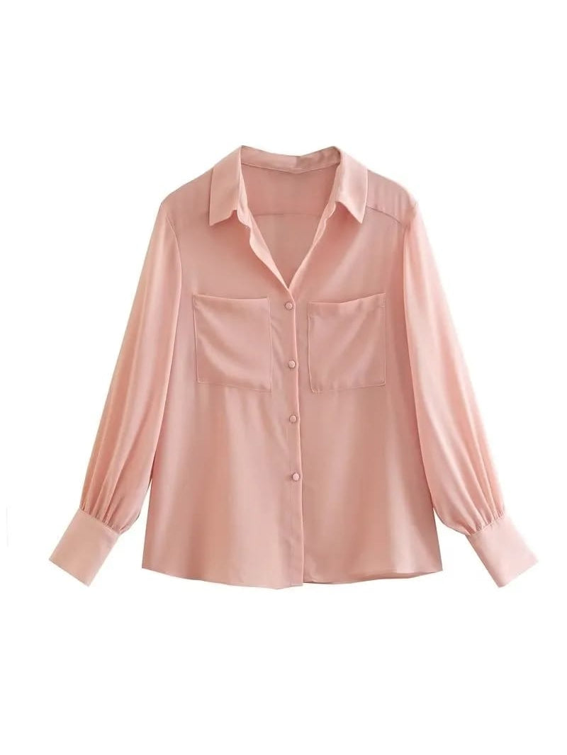 Plain Chiffon Shirt