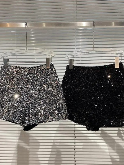 Short Sequins Shorts