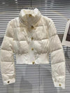 Black and White Puffer Jacket