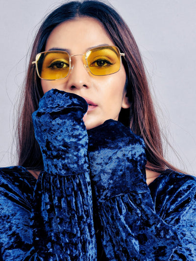 Rectangle Frame Sunglasses