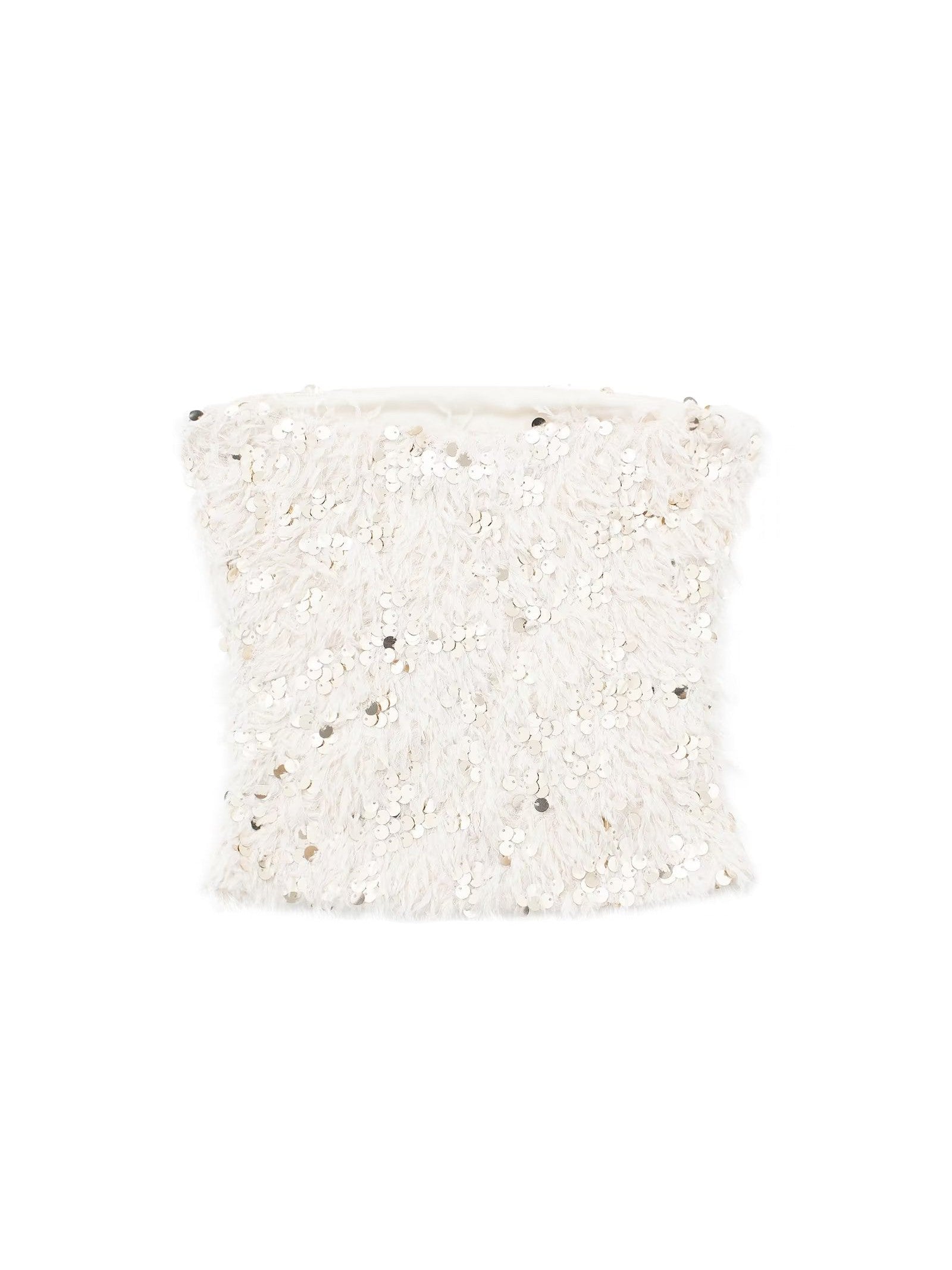 Bandeau Glitter Tube Top