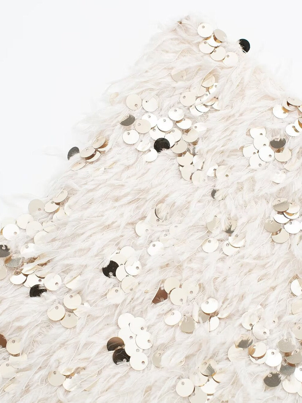 Bandeau Glitter Tube Top