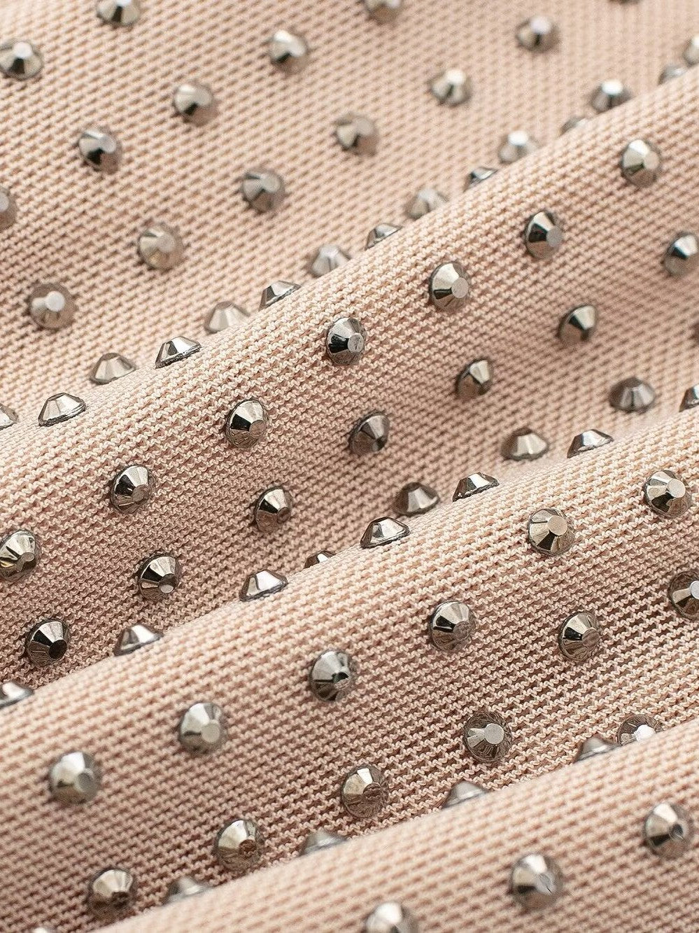 Turtle Neck Mesh Rhinestone Bodysuit