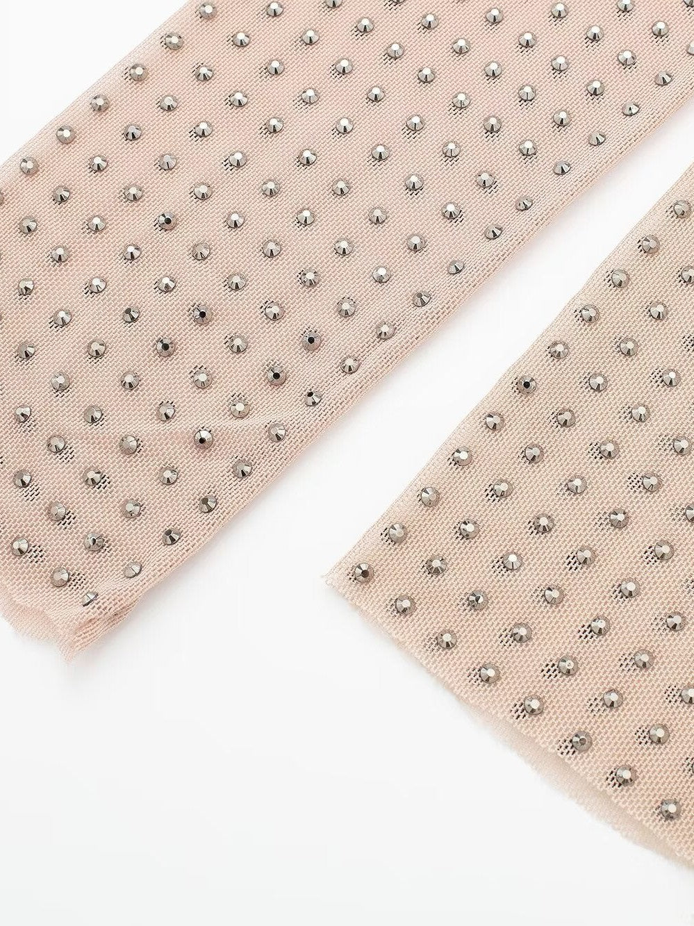 Turtle Neck Mesh Rhinestone Bodysuit