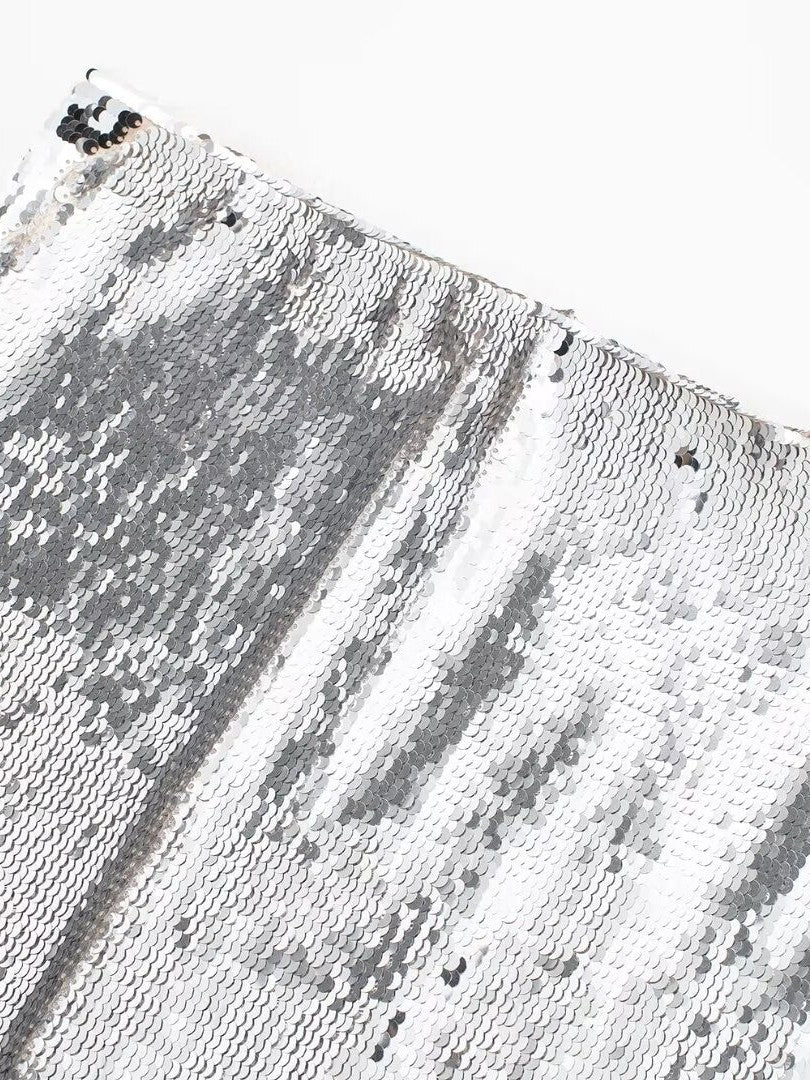 Sequins Beads Tube Top Dress