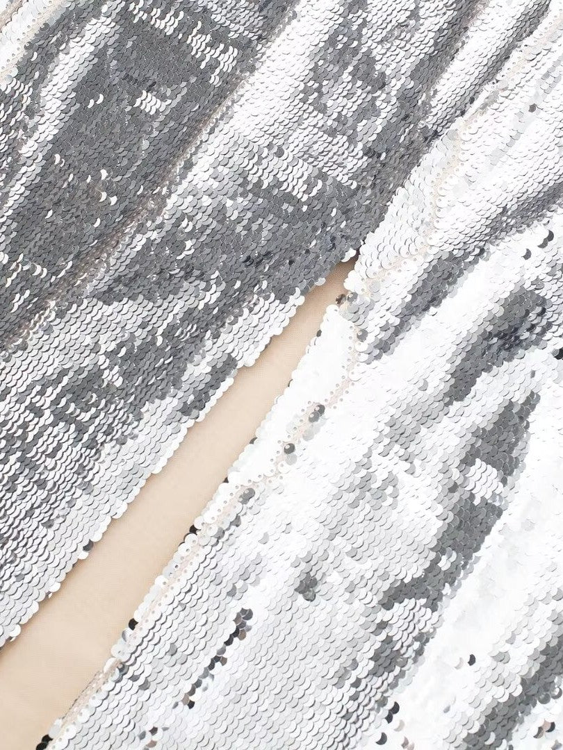 Sequins Beads Tube Top Dress