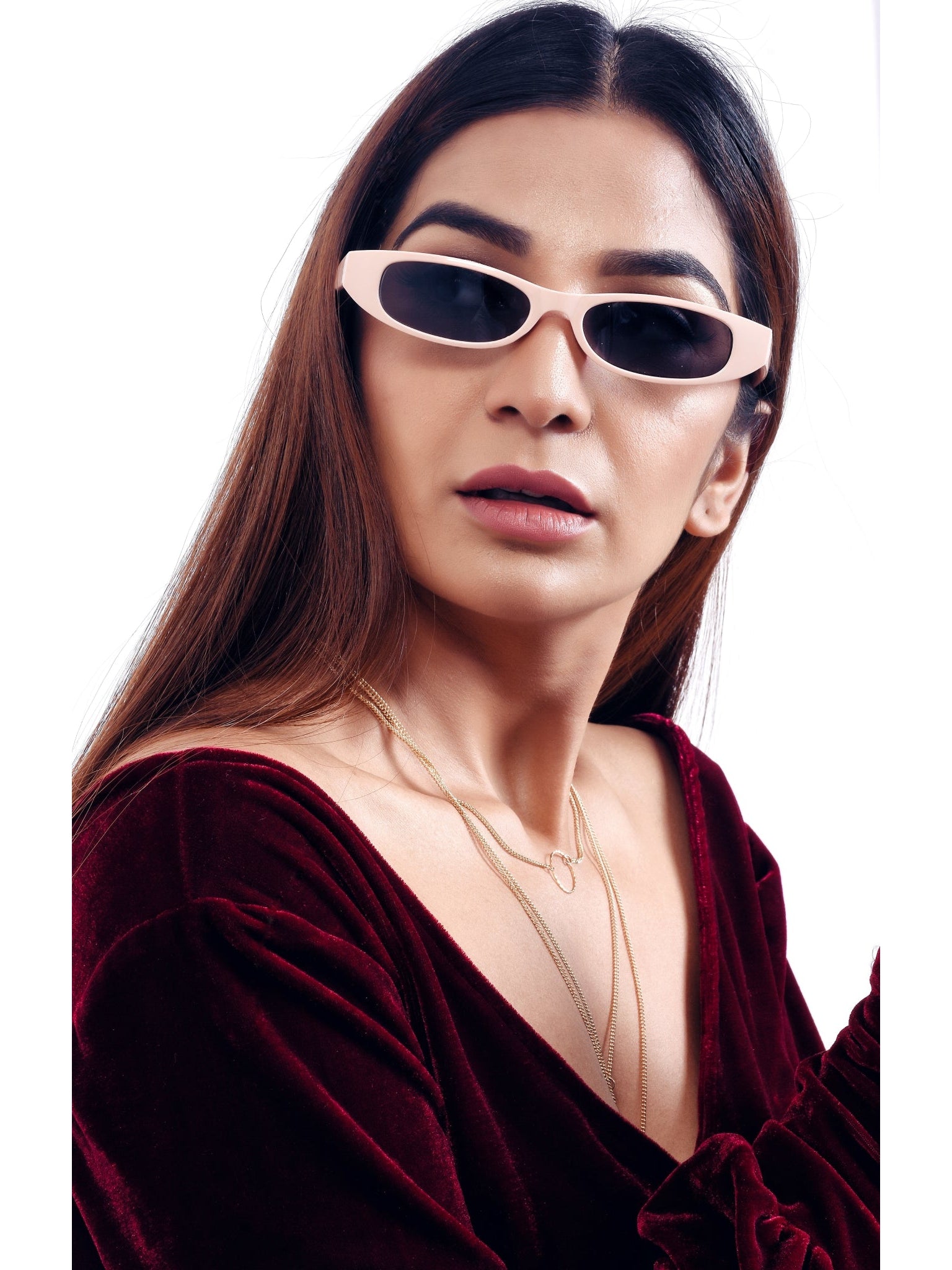 Retro Oval Sunglasses