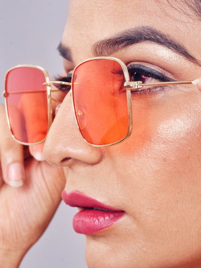 Rectangle Frame Sunglasses