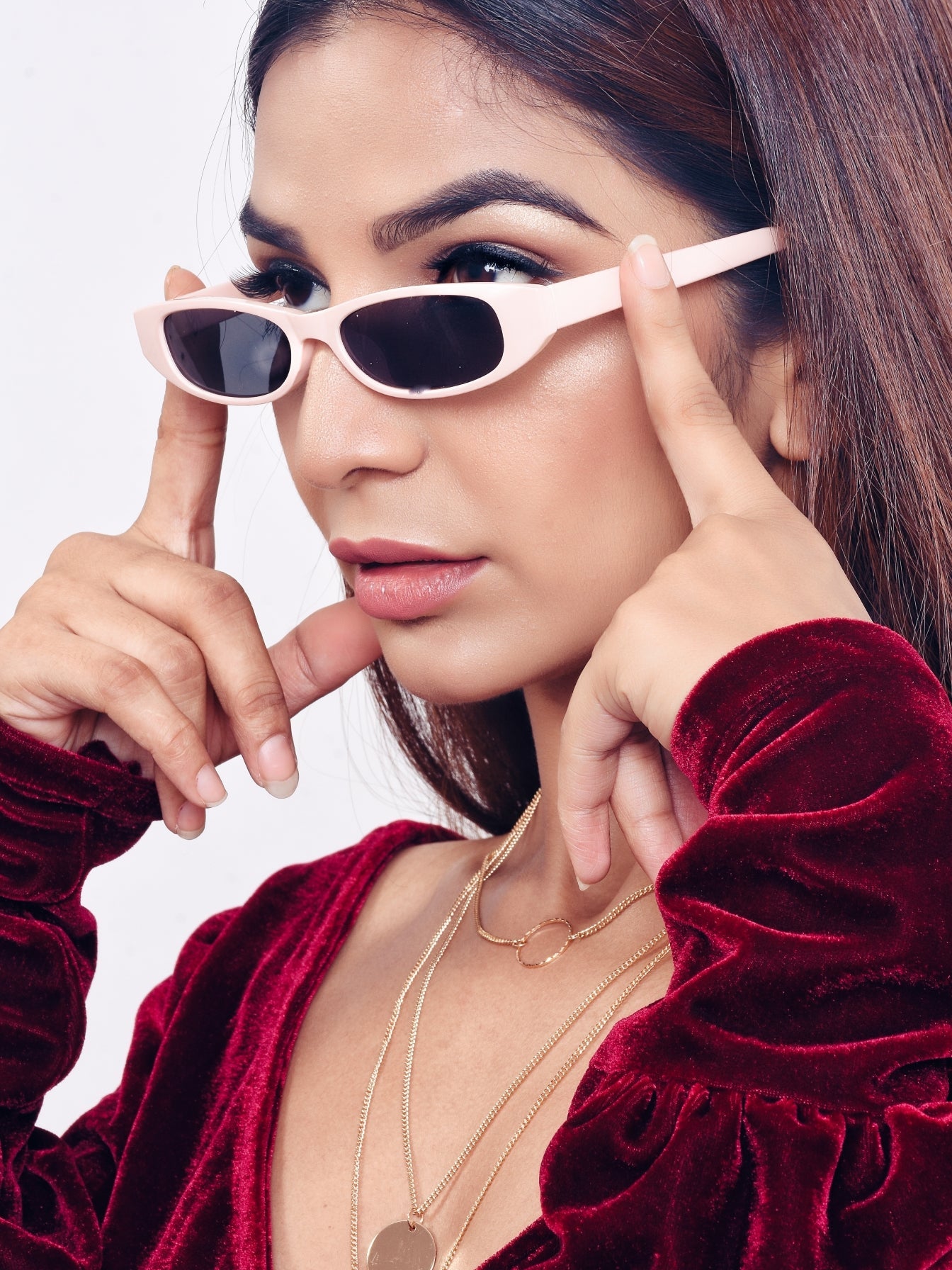 Retro Oval Sunglasses