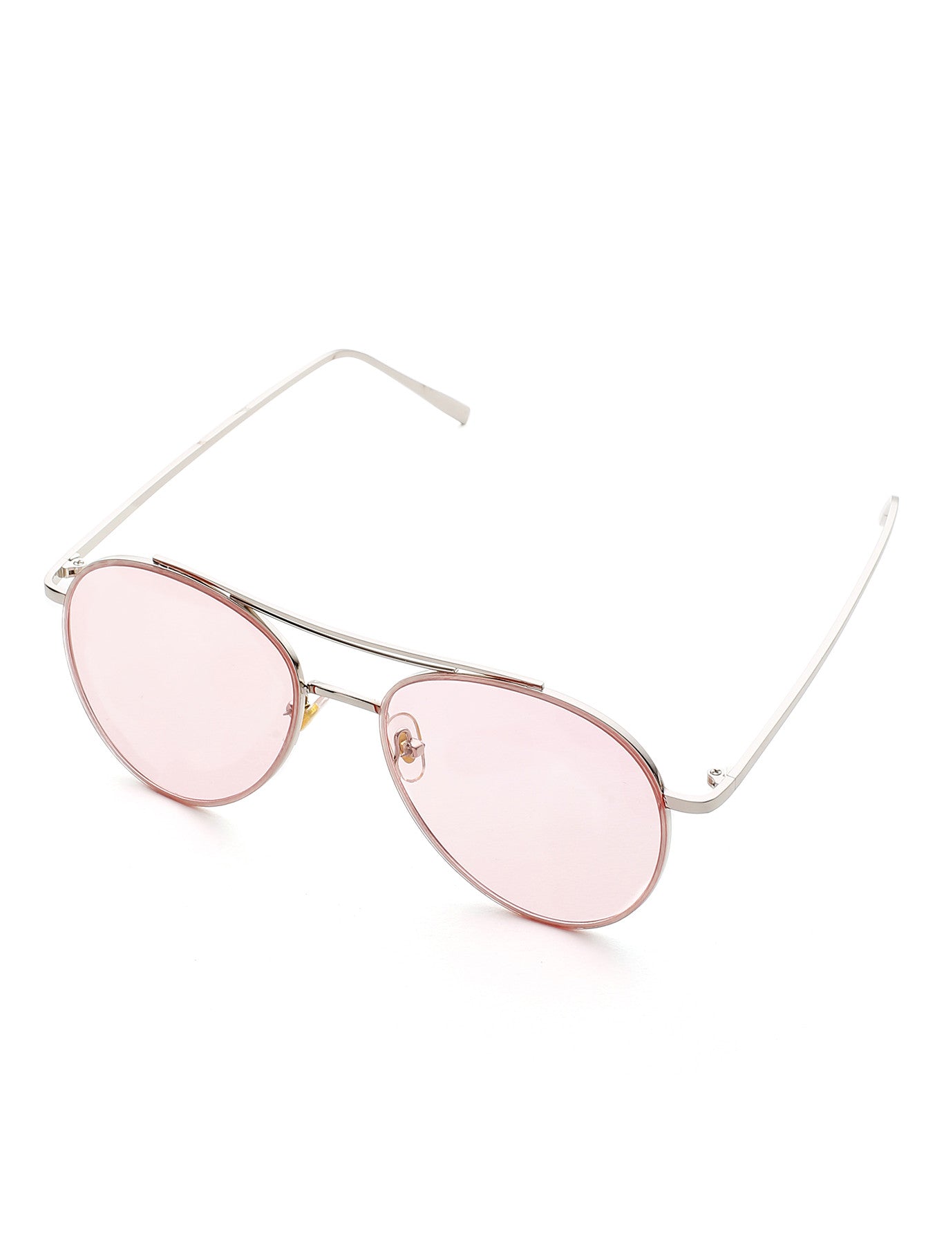 Contrast Top Bar  Sunglasses