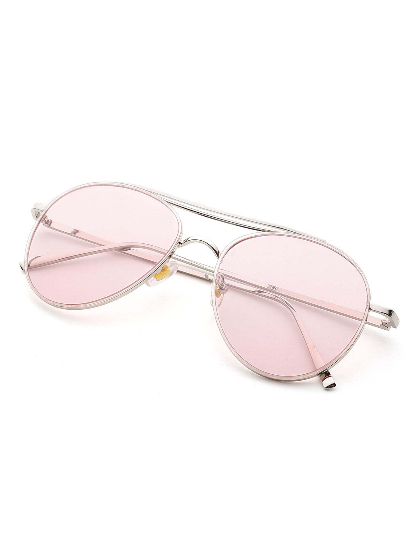 Contrast Top Bar  Sunglasses