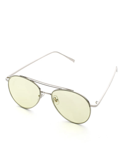 Contrast Top Bar  Sunglasses