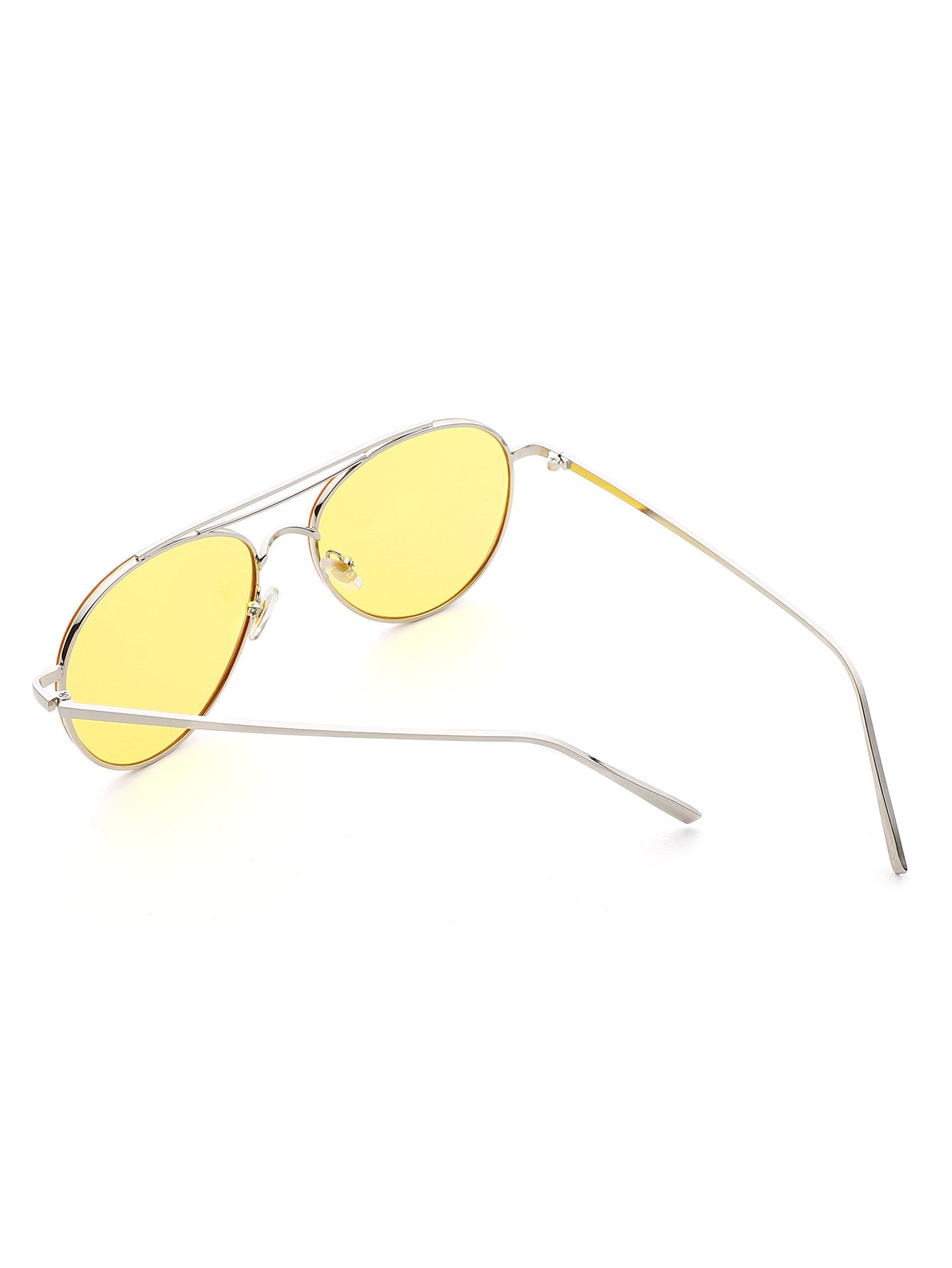 Contrast Top Bar  Sunglasses
