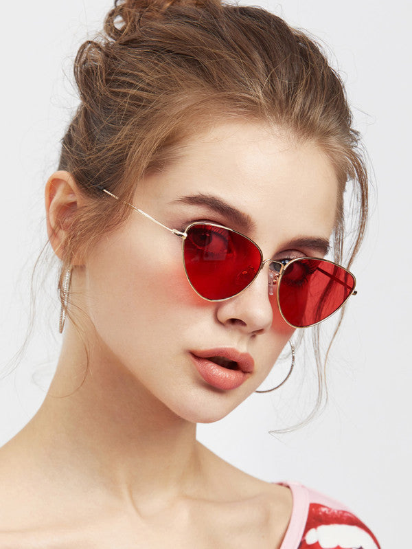 Oval Shaped Sunglasses
