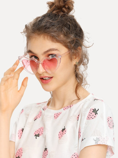 Heart Shaped Sunglasses