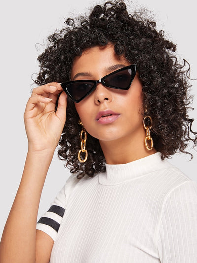 Pointed Cat Eye Sunglasses