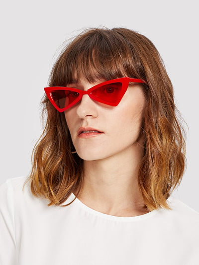 Pointed Cat Eye Sunglasses