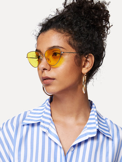 Oval Shaped Sunglasses