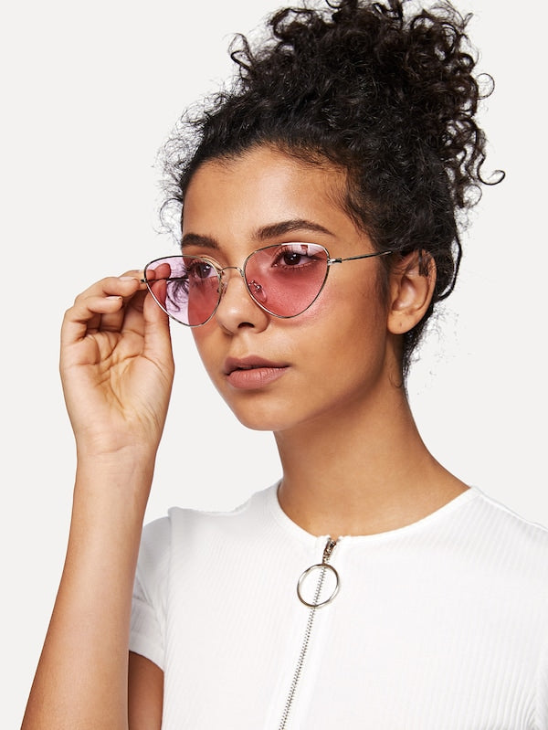 Oval Shaped Sunglasses