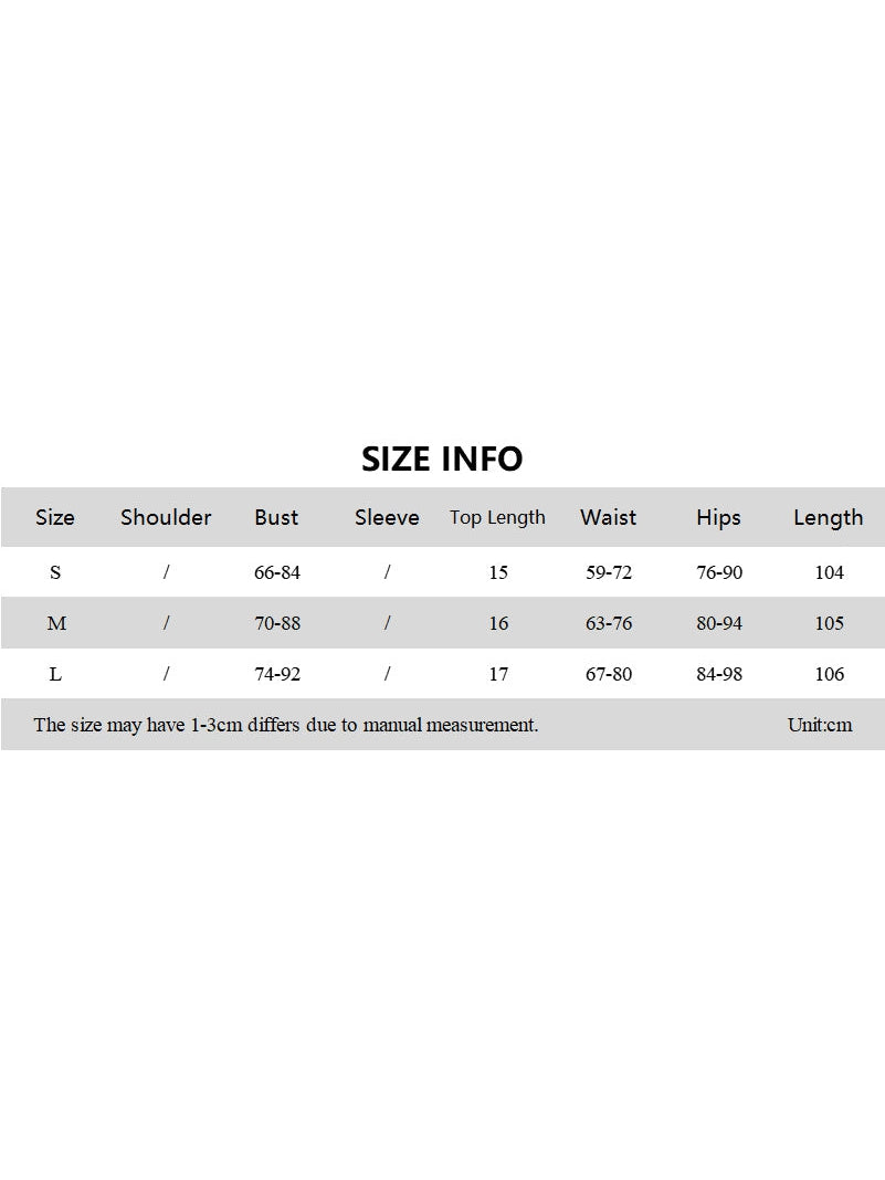 Tube Top & Slim Fit Slit Skirt Coord Set