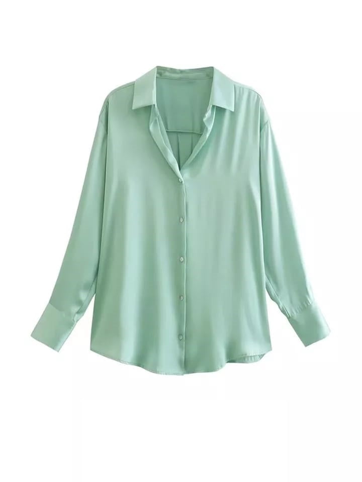 Satin Shirt Plain