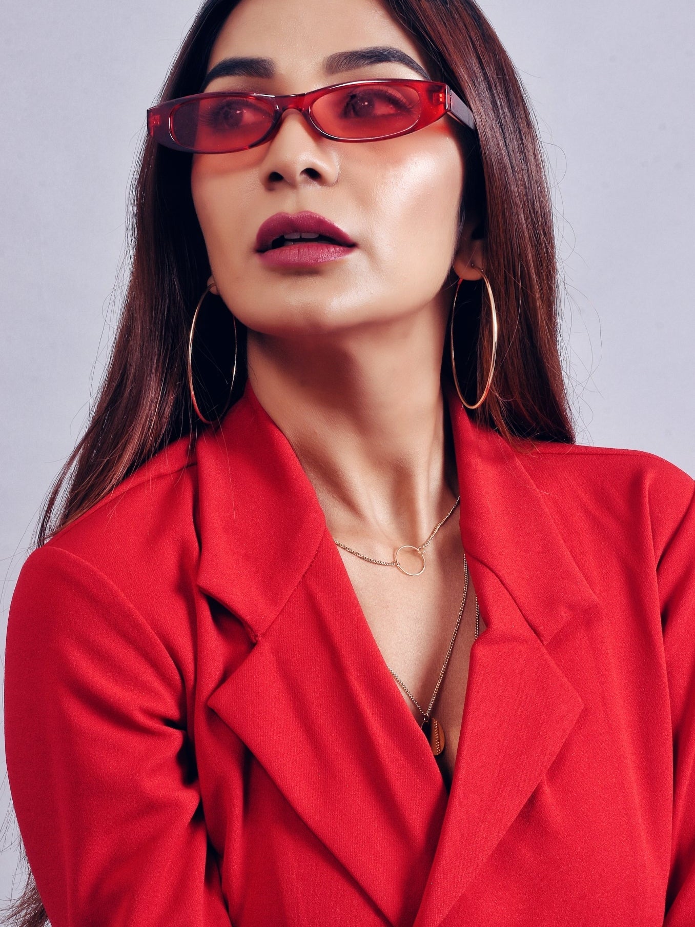 Retro Oval Sunglasses