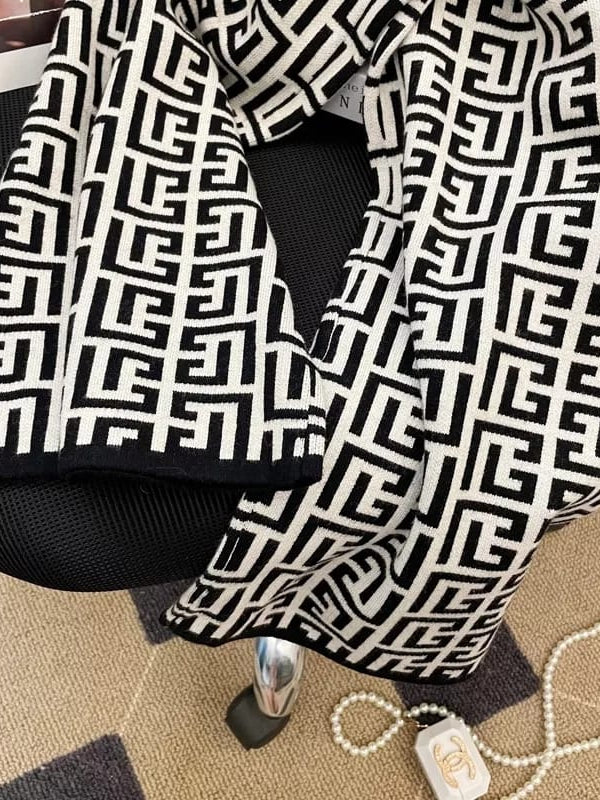 Print Soft Woolen Elastic Waist Palazzo Pants