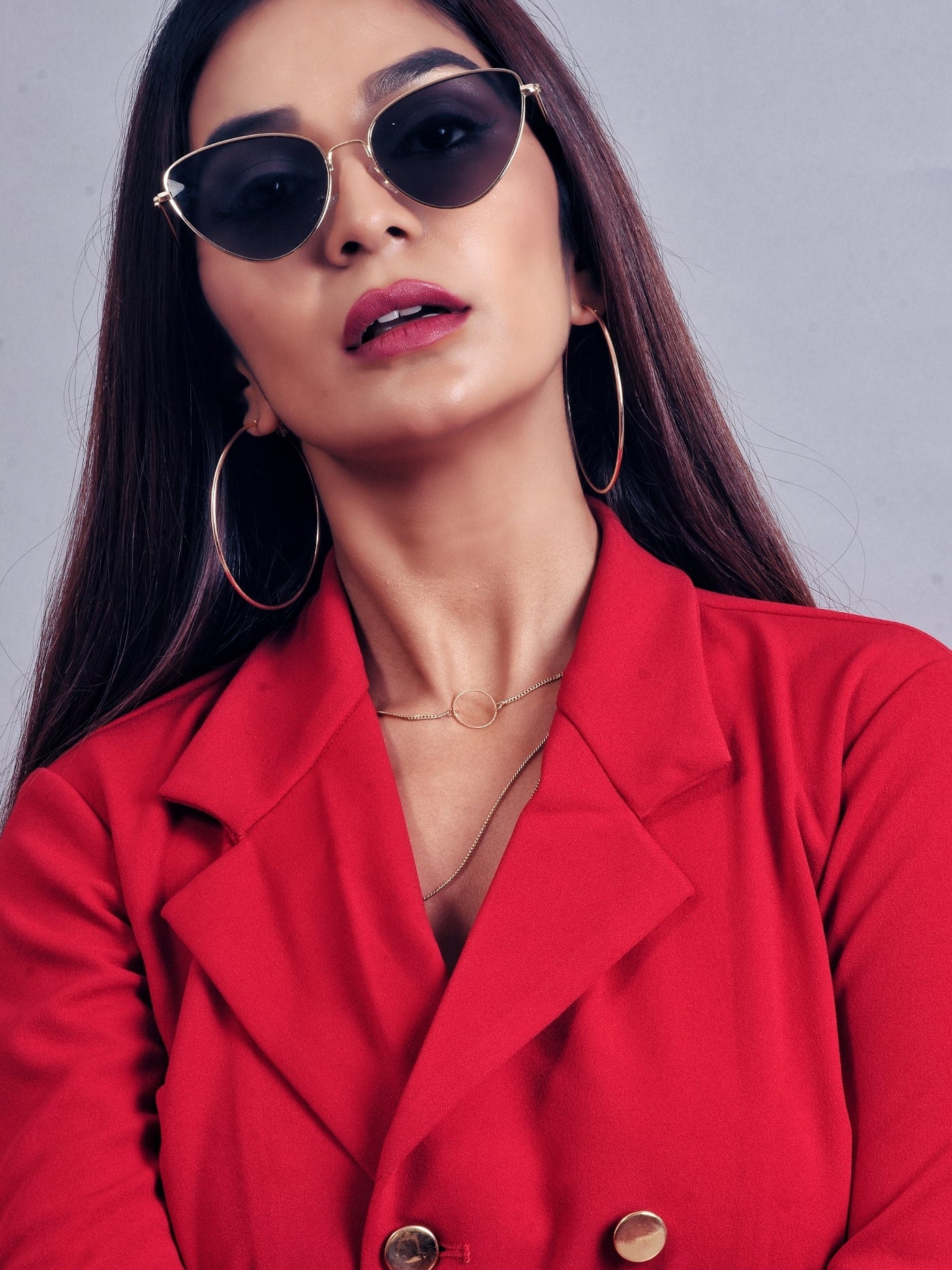 Oval Shaped Sunglasses