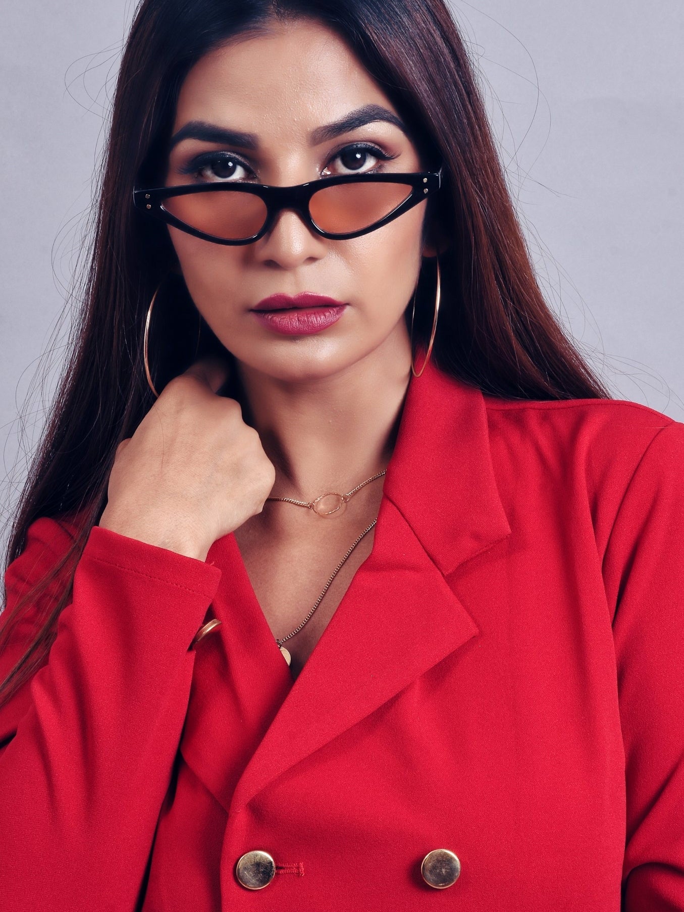 Arrow Cat Eye Sunglasses