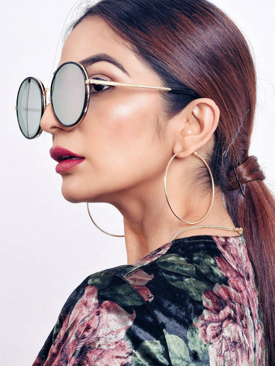 Round Metal Frame Sunglasses