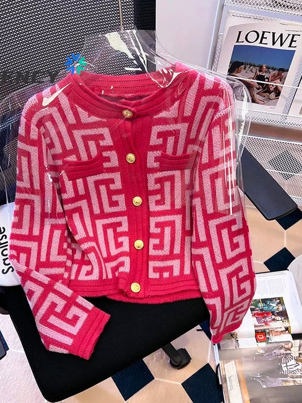 Knit Sweater Jacket - Winter