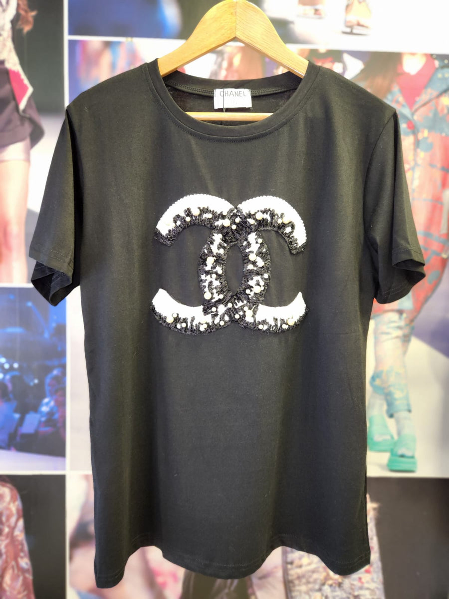 Print Cotton Lycra CH T-Shirt