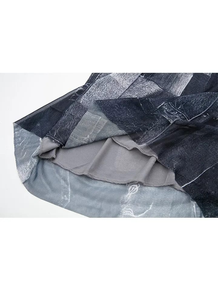 Turtle Neck Tulle Dress