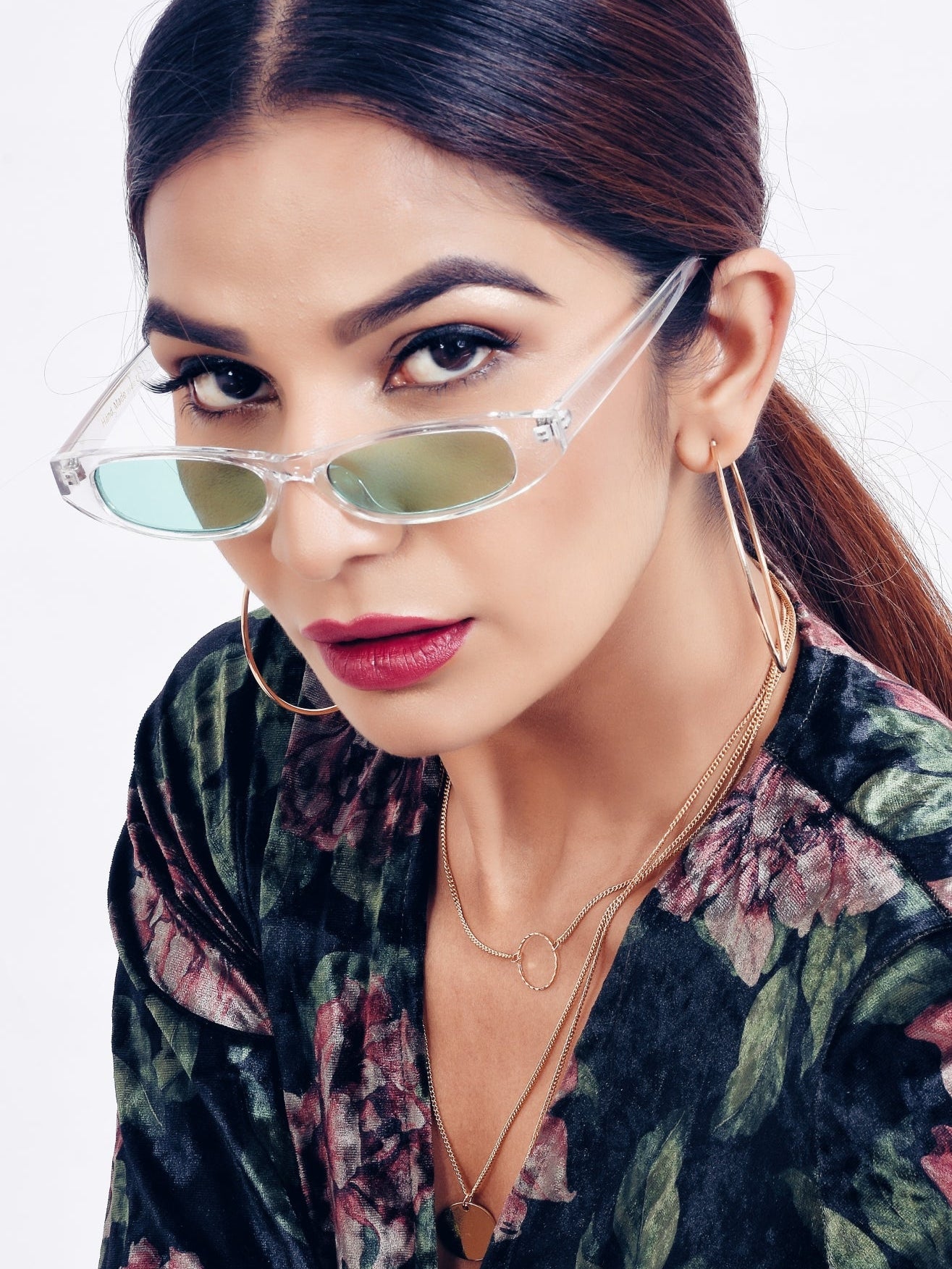 Retro Oval Sunglasses