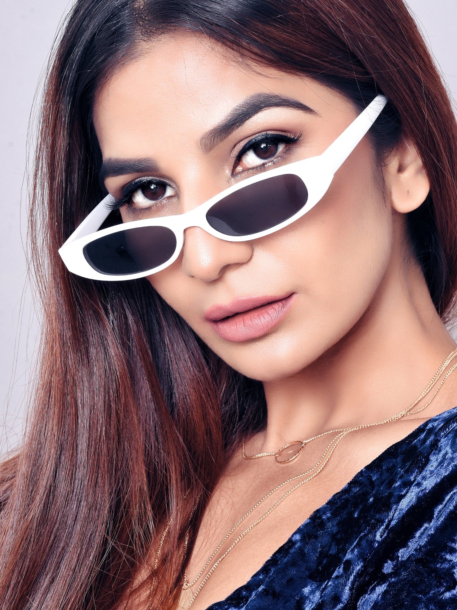 Retro Oval Sunglasses