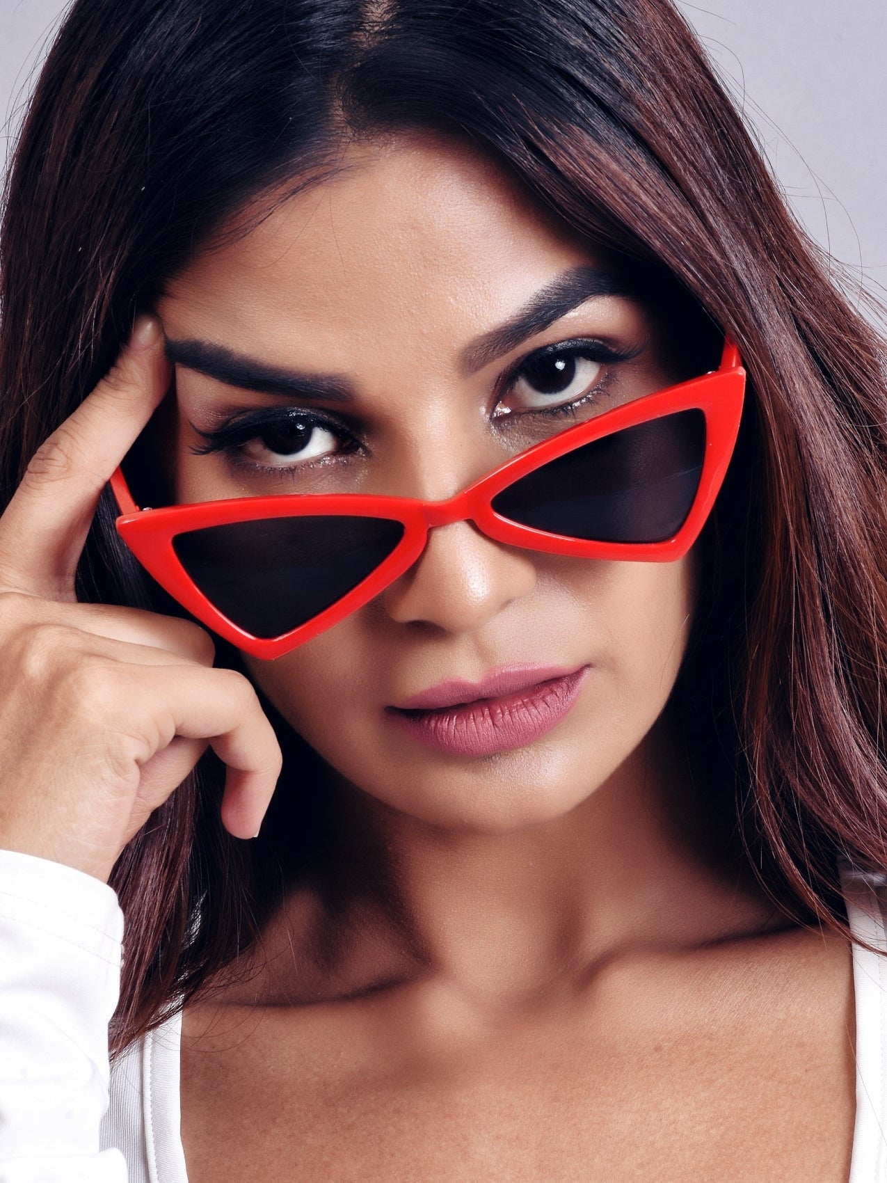 Pointed Cat Eye Sunglasses