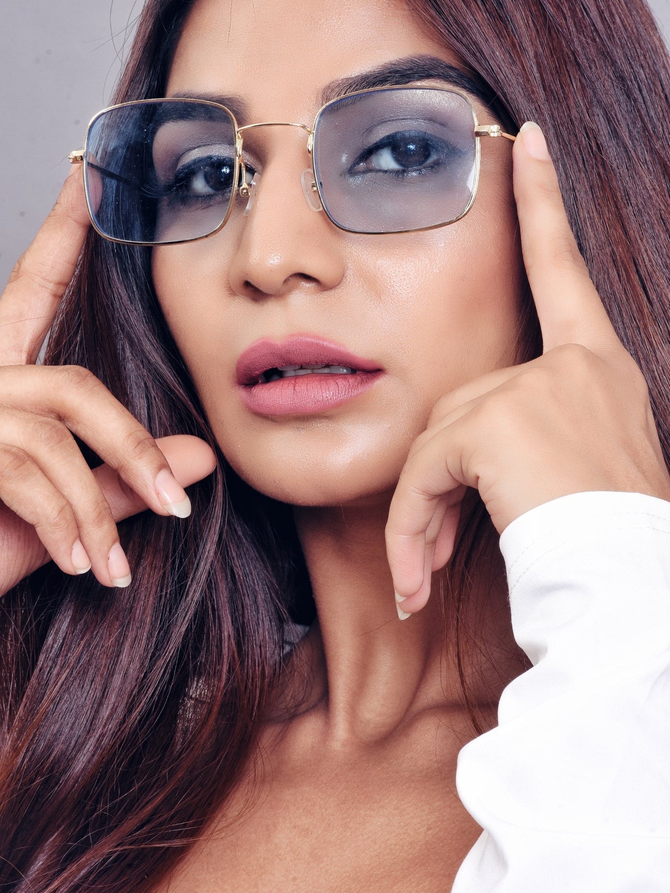 Rectangle Frame Sunglasses