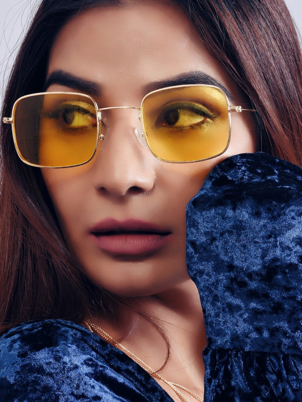 Rectangle Frame Sunglasses